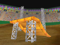 image: a worms eye view of one of the ramp models