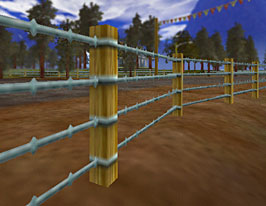 screenshot of the barb wire fence as seen in MCM2